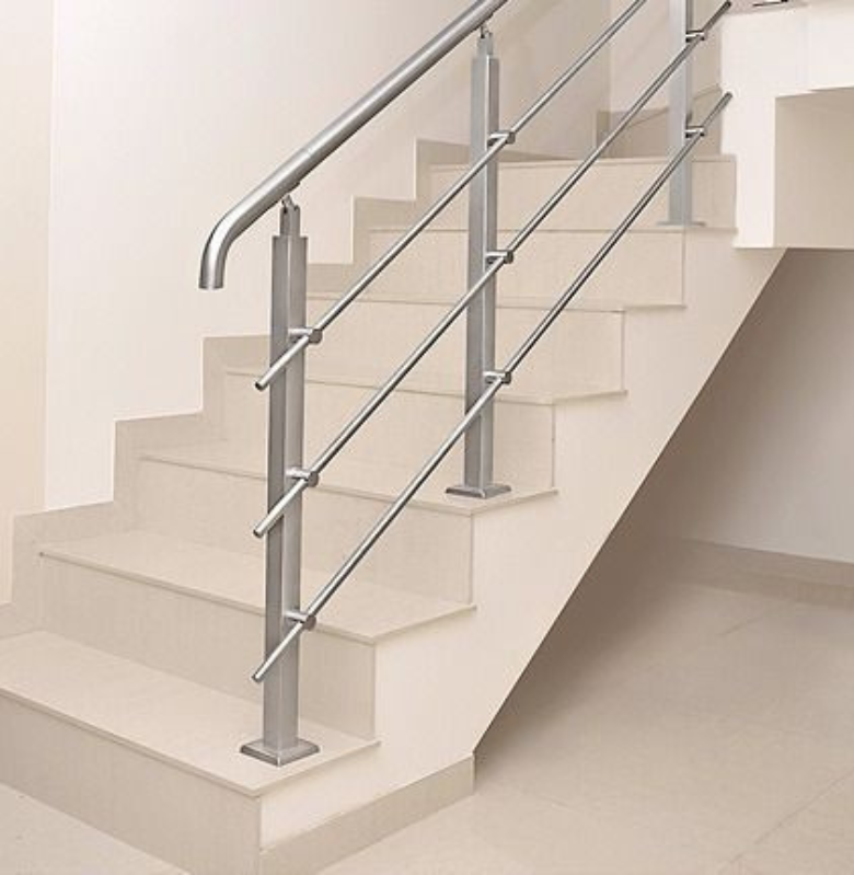 Simple Stainless Steel Railings